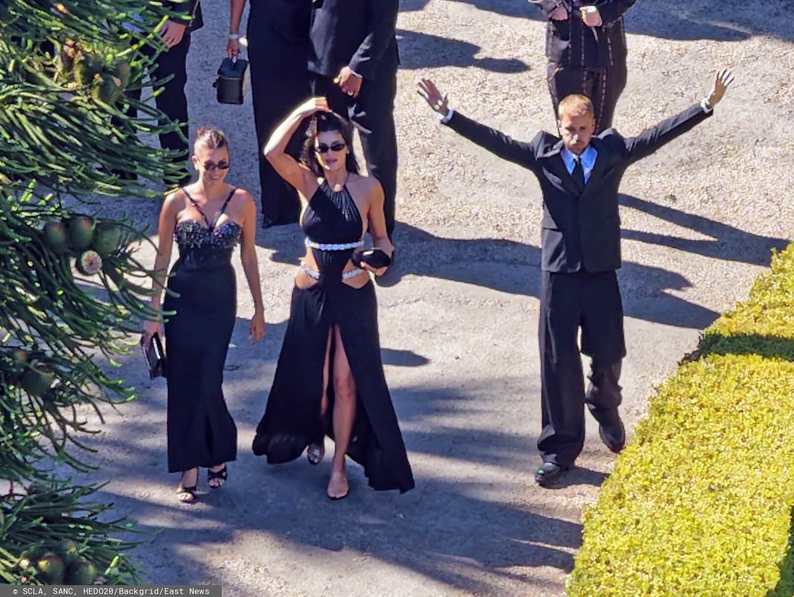 Kylie Jenner, Hailey Bieber i Justin Bieber 