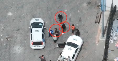 Izrael pokazuje film z terrorystami w siedzibie ONZ w Rafah