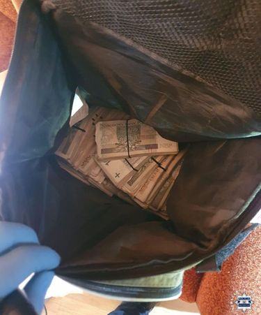 Zabezpieczona gotówka