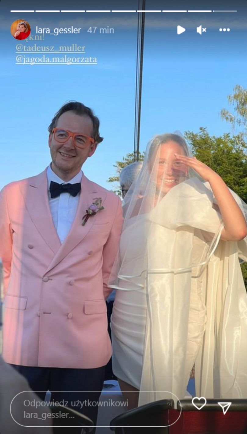 Tadeusz Müller wziął ślub! Lara Gessler pochwaliła się ujęciami z uroczystości