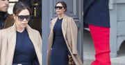 Victoria Beckham lansuje modę na dzianinowe kozaki z odkrytymi palcami