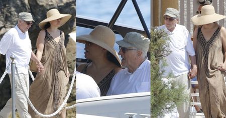 Robert De Niro drepcze za rękę z 35 LAT MŁODSZĄ partnerką. Zakochani wybrali się na rejs po Lazurowym Wybrzeżu (ZDJĘCIA)
