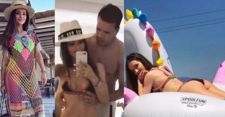 "Zmęczona" Marina odpoczywa na kolejnych "wakacjach życia" w Grecji (ZDJĘCIA)