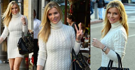 Joanna Krupa w sukience z golfem (ZDJĘCIA)
