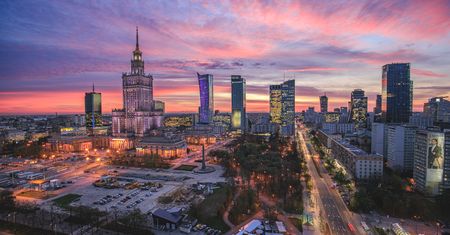 Zobaczcie, jak powstał time-lapse Warszawy w 4K