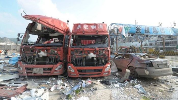 Jak wygląda miasto po wybuchu 70 ton dynamitu? 1