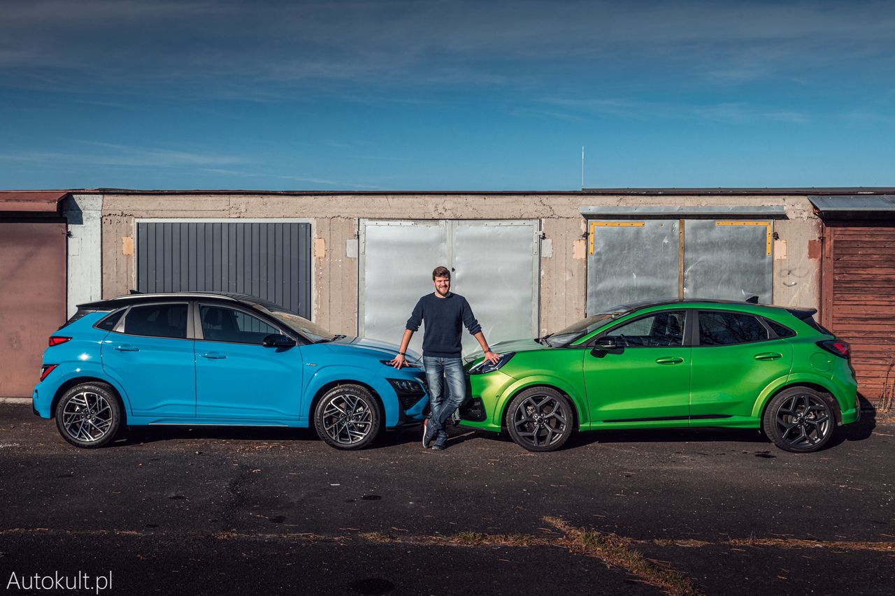 Test: Hyundai Kona N-Line vs. Ford Puma ST - kiedy teoria zderza się z rzeczywistością