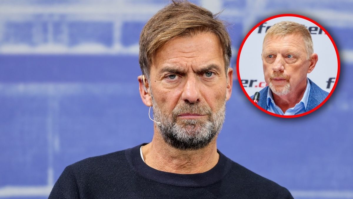 Getty Images / Na zdjęciu: Juergen Klopp i Boris Becker (małe zdjęcie)