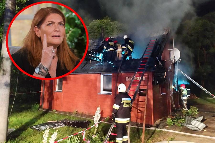 Katarzyna Dowbor komentuje podpalenie domu uczestniczki "Nasz nowy dom"