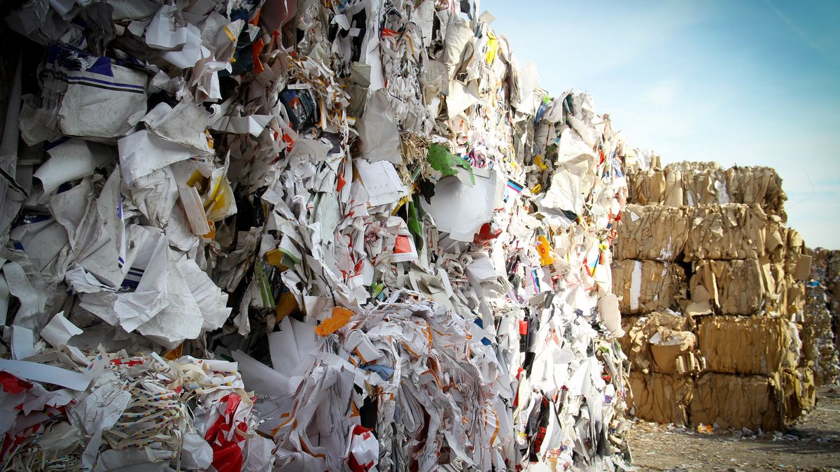 śmieci; sortownia; góra śmieci