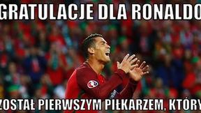 Przy karnym się ośmieszył, potem zyskał szacunek. Ronaldo bohaterem memów