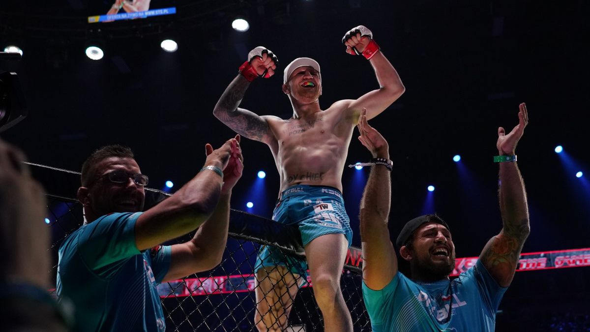 Łukasz Rajewski po zwycięstwie na KSW 44