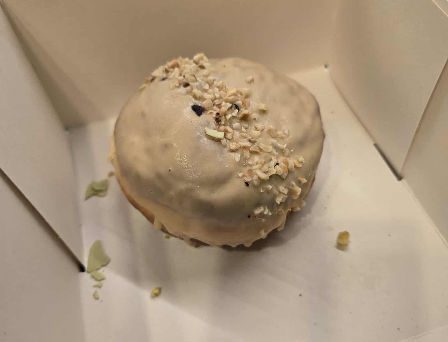 Pączek z jednej z piotrkowskich cukierni