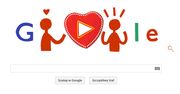 Walentynki - tak dzisiaj wygląda Doodle Google