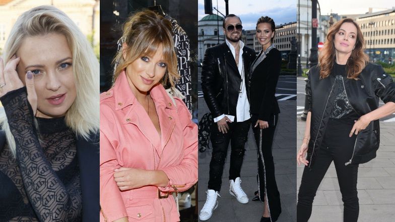 Celebrytki na otwarciu butiku Philippa Pleina