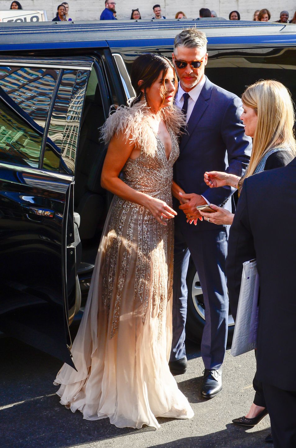 Sandra Bullock and Bryan Randall 