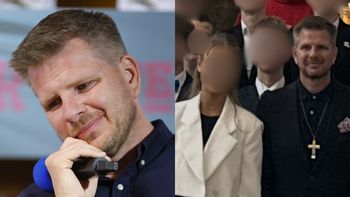 TYLKO NA PUDELKU: Filip Chajzer przyjął bierzmowanie. Podczas sakramentu towarzyszyła mu Bianka. "Świadomy wybór" (FOTO)