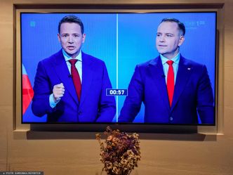 Trzaskowski z minimalną przewagą. Sondaż po debacie