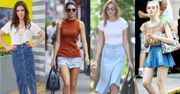 Mini, midi czy maxi? Gwiazdy w dżinsowych spódnicach