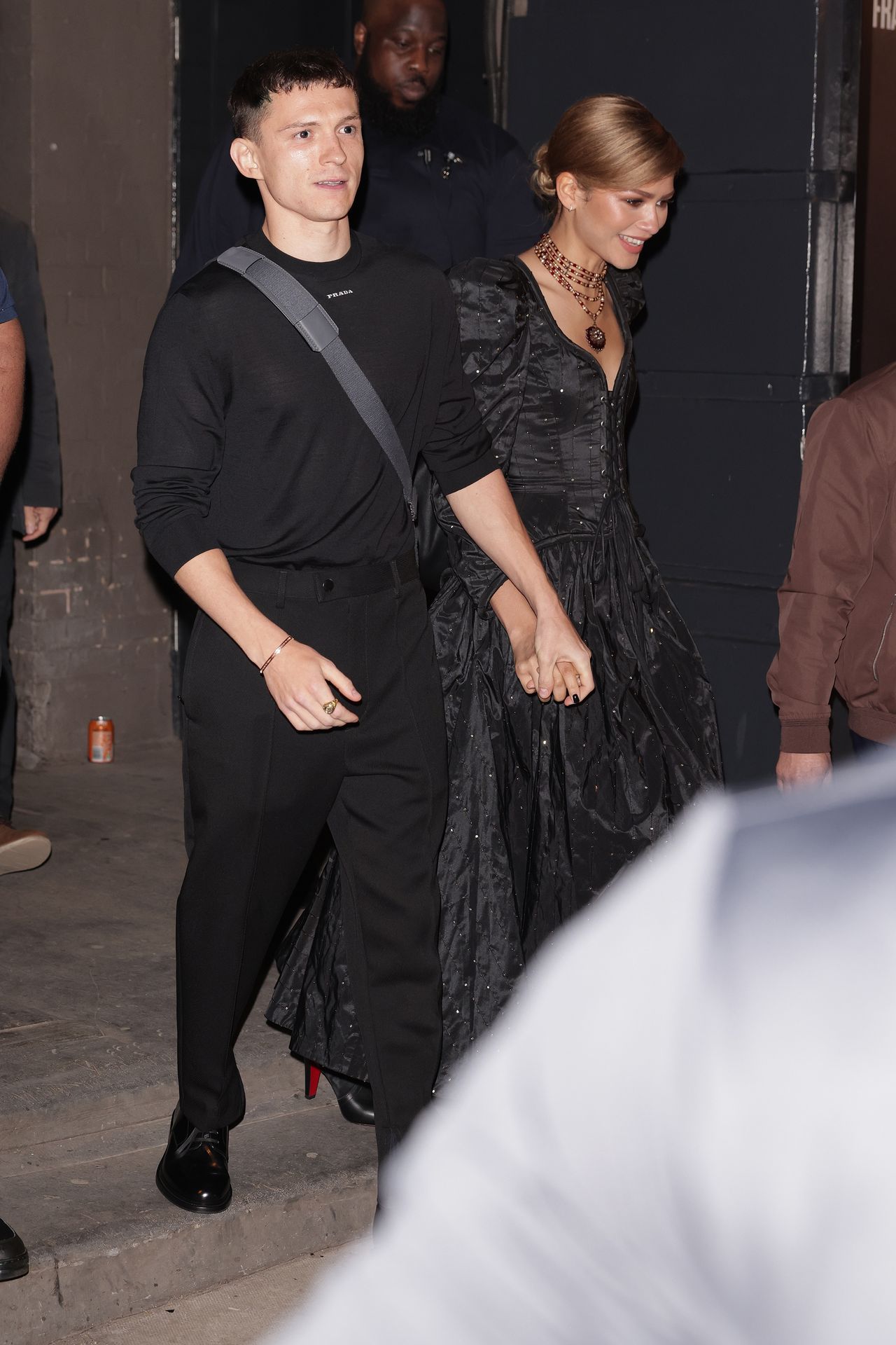 Zendaya and Tom Holland "caught" in London