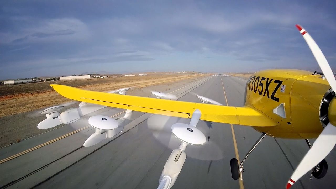 Wisk Aero rozwija latające taksówki. 1 km nad ziemią bez pilota