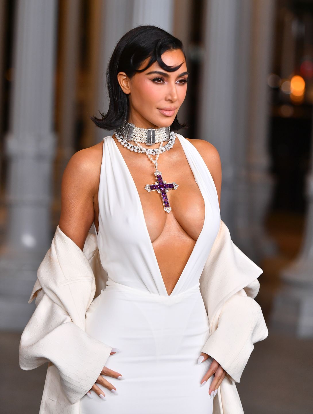 Kim Kardshian na gali Lacma