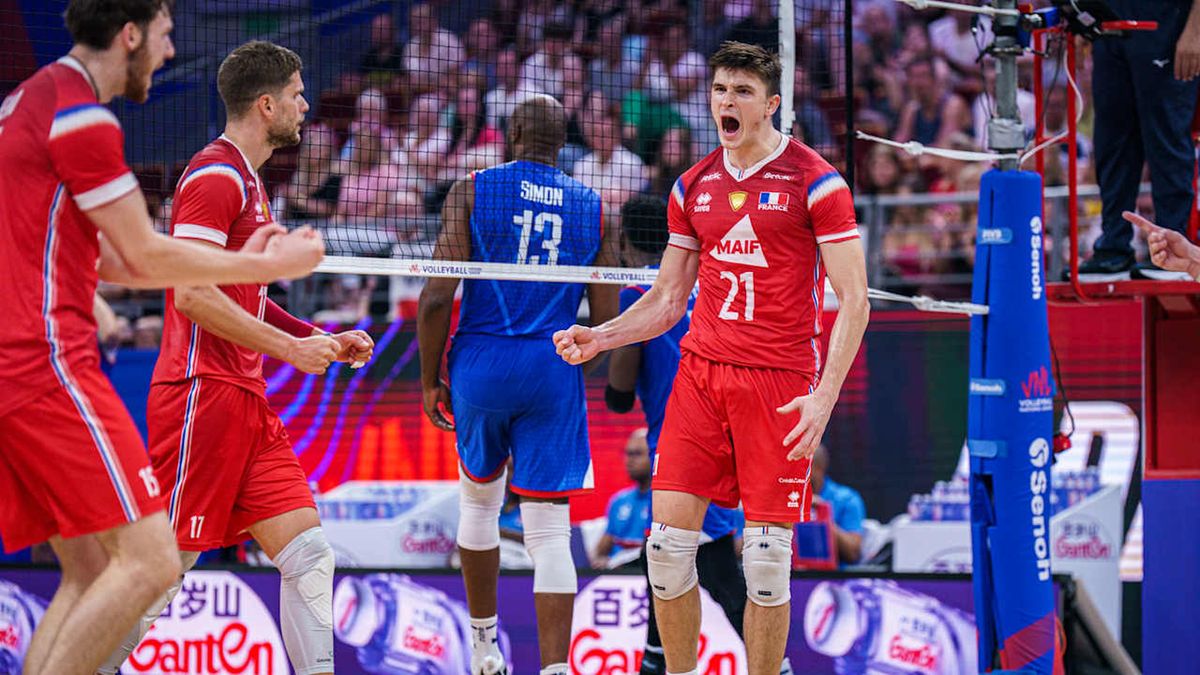 Materiały prasowe / Volleyball World / Na zdjęciu: siatkarze reprezentacji Francji