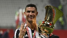 Cristiano Ronaldo uwielbia trofea. Tak zaopiekował się Pucharem Włoch