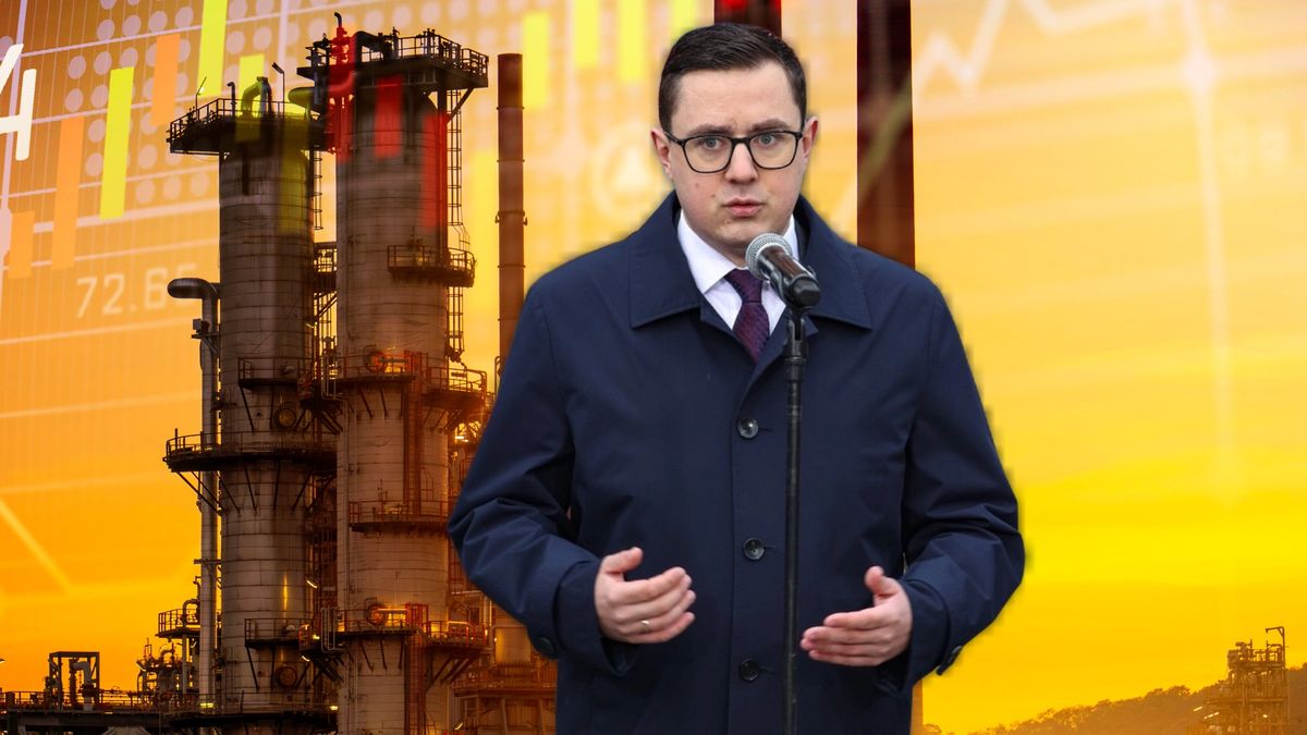 Minister energii Miłosz Motyka