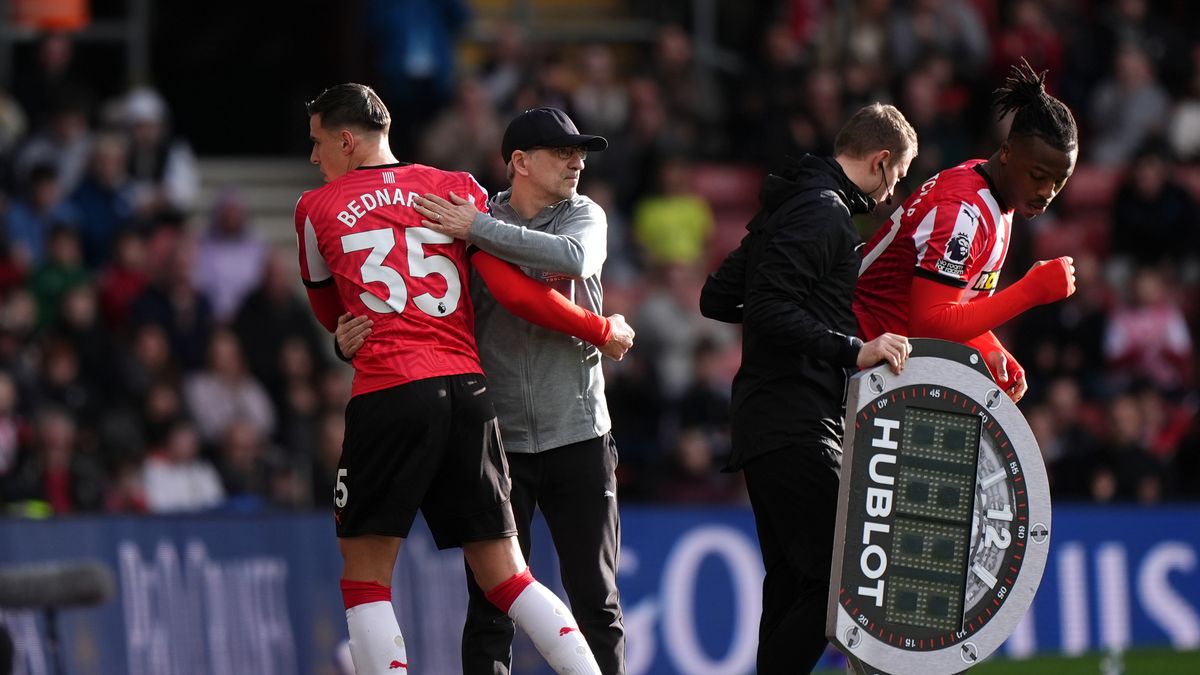 Getty Images / Zac Goodwin/PA Images / Na zdjęciu: Jan Bednarek i Ivan Jurić