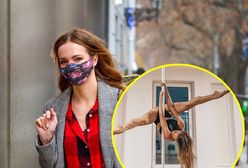 Wskoczyła na rurę. Wygląda jak profesjonalistka