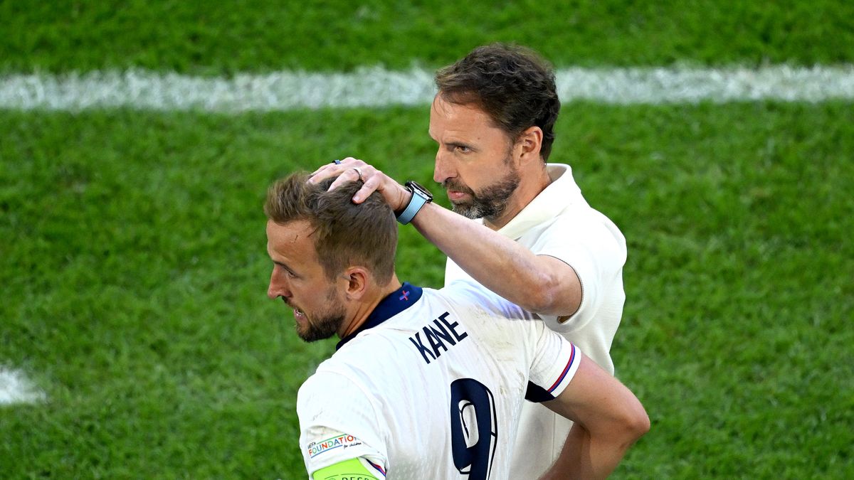 Getty Images / Na zdjęciu Harry Kane i Gareth Southgate