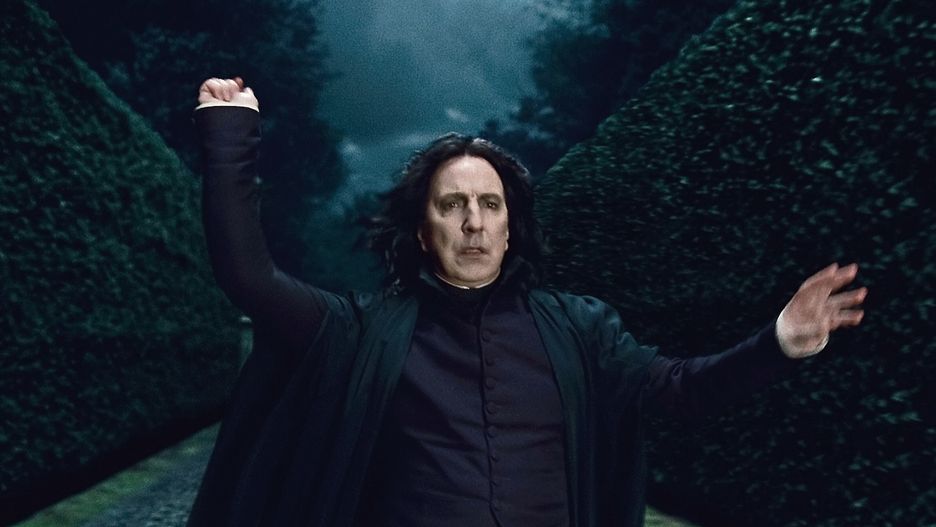 Dzięki roli Snape'a zostanie na zawsze w serach widzów