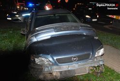 Sosnowiec. Uciekał przed policją, rozbił cztery samochody