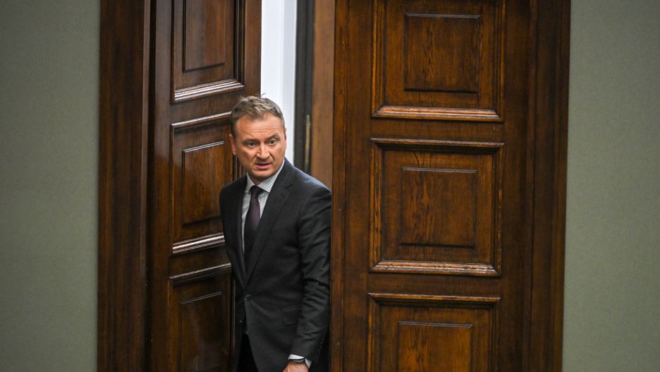 S�awomir Nitras
Marcin Obara
obrady, plenarna, polityk polityka, posiedzenie, pos�owie, sala, Sejm, X kadencja, 10, 10., Dziesi�ta, kadencji, Polityka, Posiedzenie Sejmu, Sejm RP