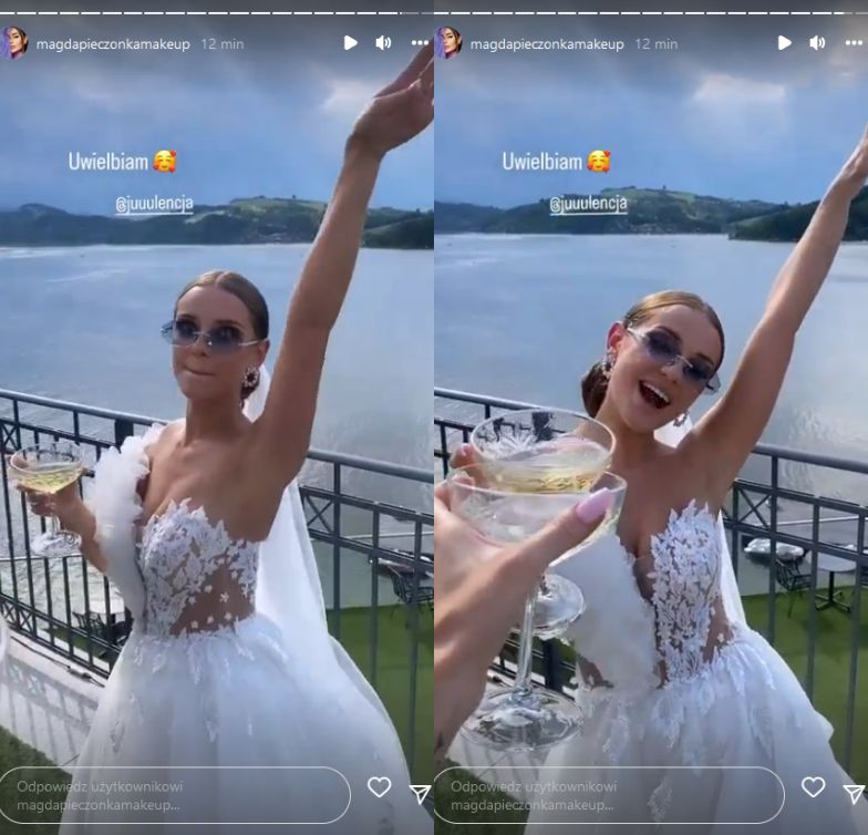 Julia Nowak i Jan Bednarek wzięli ślub