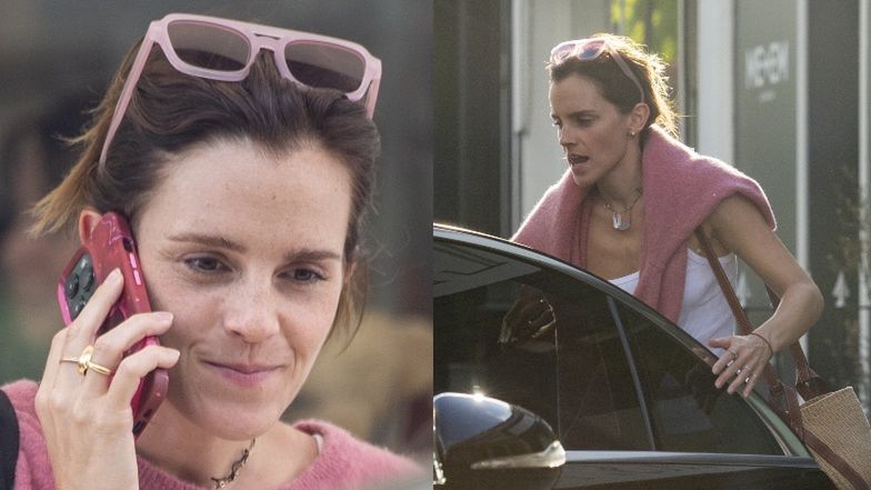 Emma Watson robi zakupy w Londynie