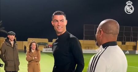 Cristiano Ronaldo wrócił do Realu Madryt. Spotkał kilka gwiazd