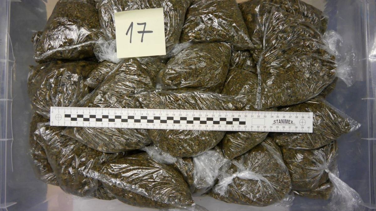 Przechwycone narkotyki