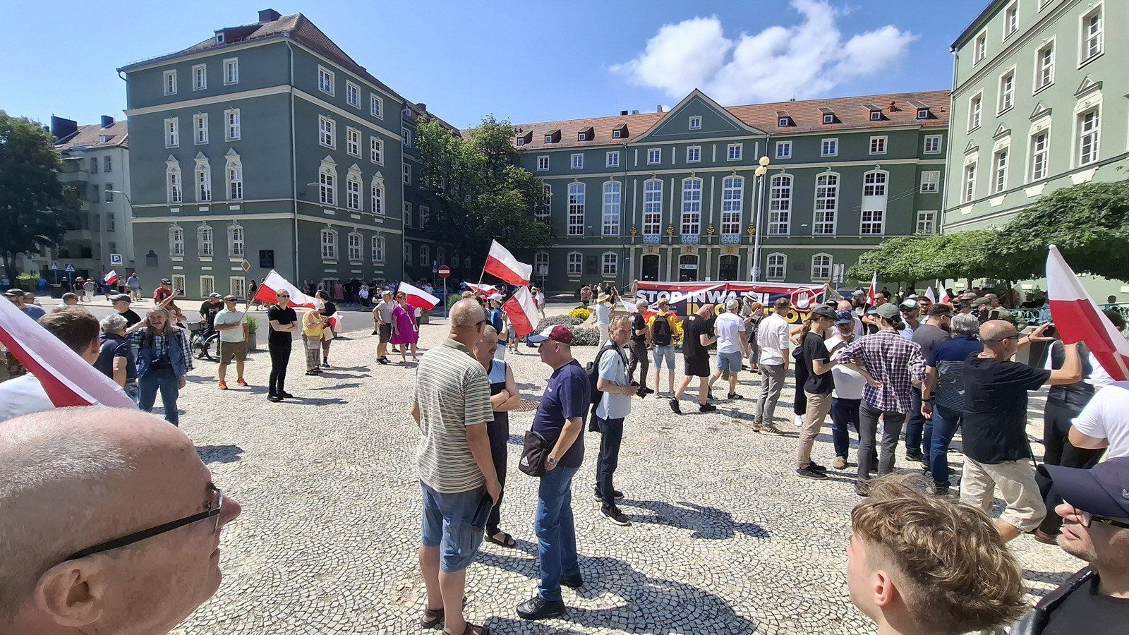 19 lipca w Szczecinie odbyły się dwa wiece