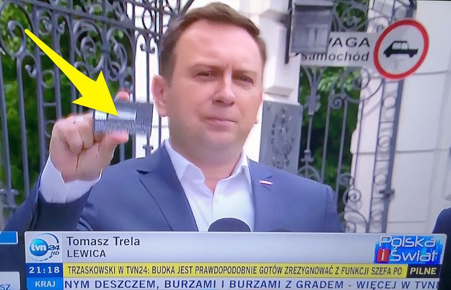 Po tym, co pokazał w TV, będzie miał kłopoty. Eksperci nie mają wątpliwości