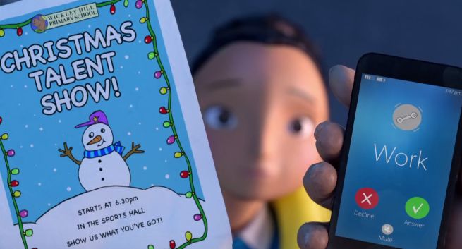 Historia dziewczynki, dla której ojciec nie ma czasu, w świątecznej reklamie BBC (wideo)