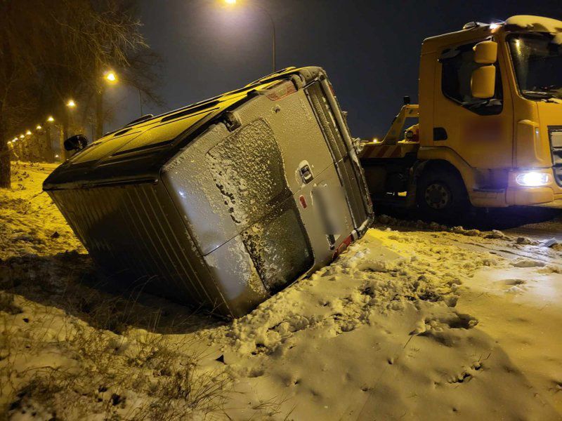 Warunki na drogach są fatalne. 