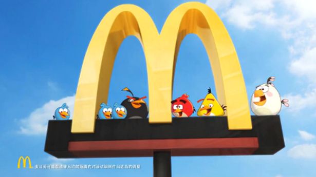 Inwazja Angry Birds na McDonald's właśnie się rozpoczęła [wideo]