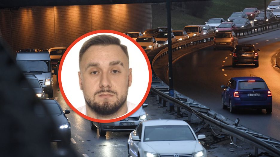 Łukasz Żak, sprawca niedzielnego wypadku na Trasie Łazienkowskie