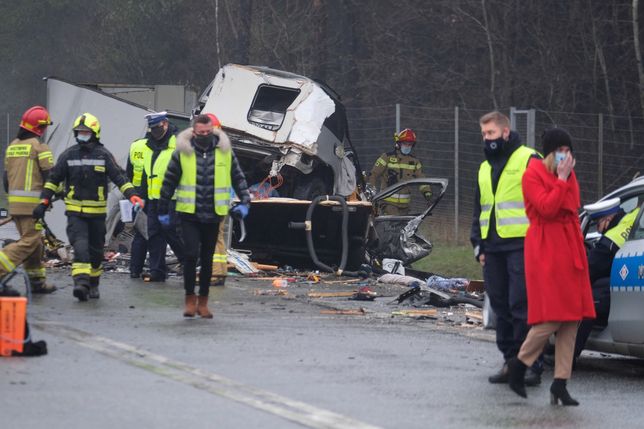 W zdarzeniu brało udział łącznie 5 pojazdów