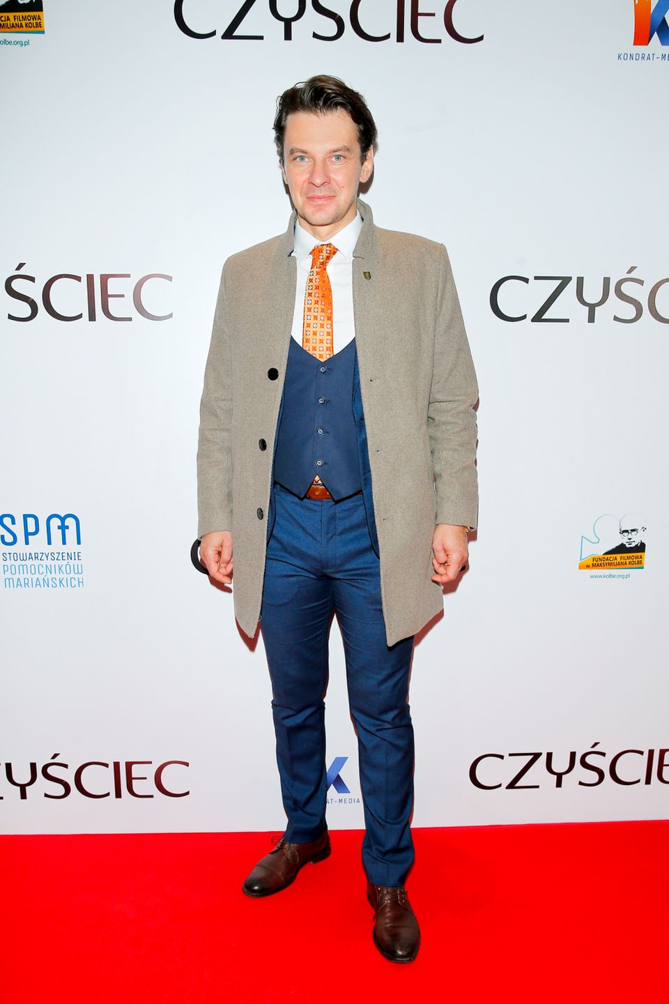 Marcin Kwaśny - gwiazdy na premierze filmu Czyściec