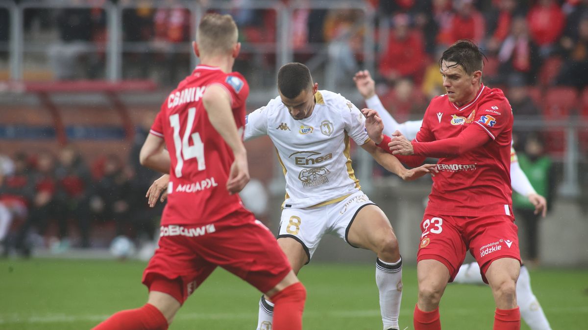 PAP / Marian Zubrzycki / Na zdjęciu: mecz Widzew Łódź - Jagiellonia Białystok