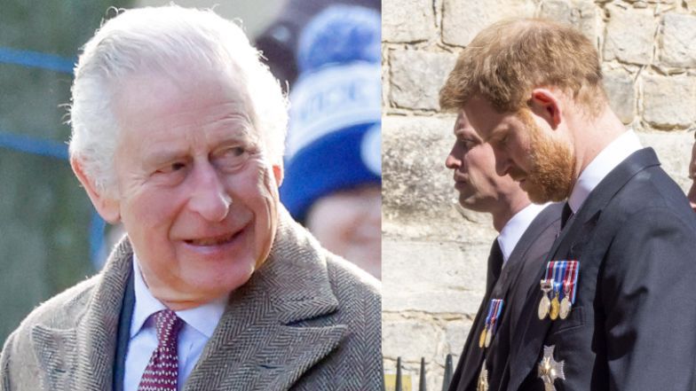 Książę Harry ujawnił, co usłyszeli z Williamem od Karola na pogrzebie dziadka. Miało to ich pogodzić...