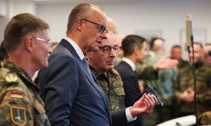 Kanclerz ostro o Rosji. "Stanowi ogromne zagrożenie"